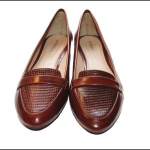 Antonio Melani Braxton Leather Flats